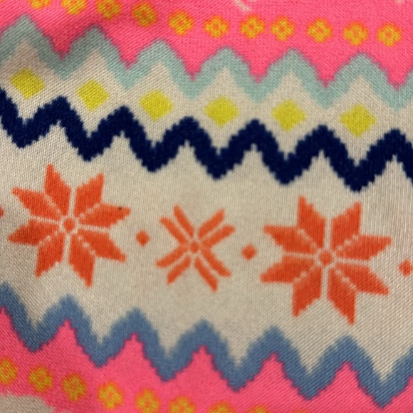 Lot of 2 winter pjs with adorable prints! Sz 6 - Picture 3 of 7